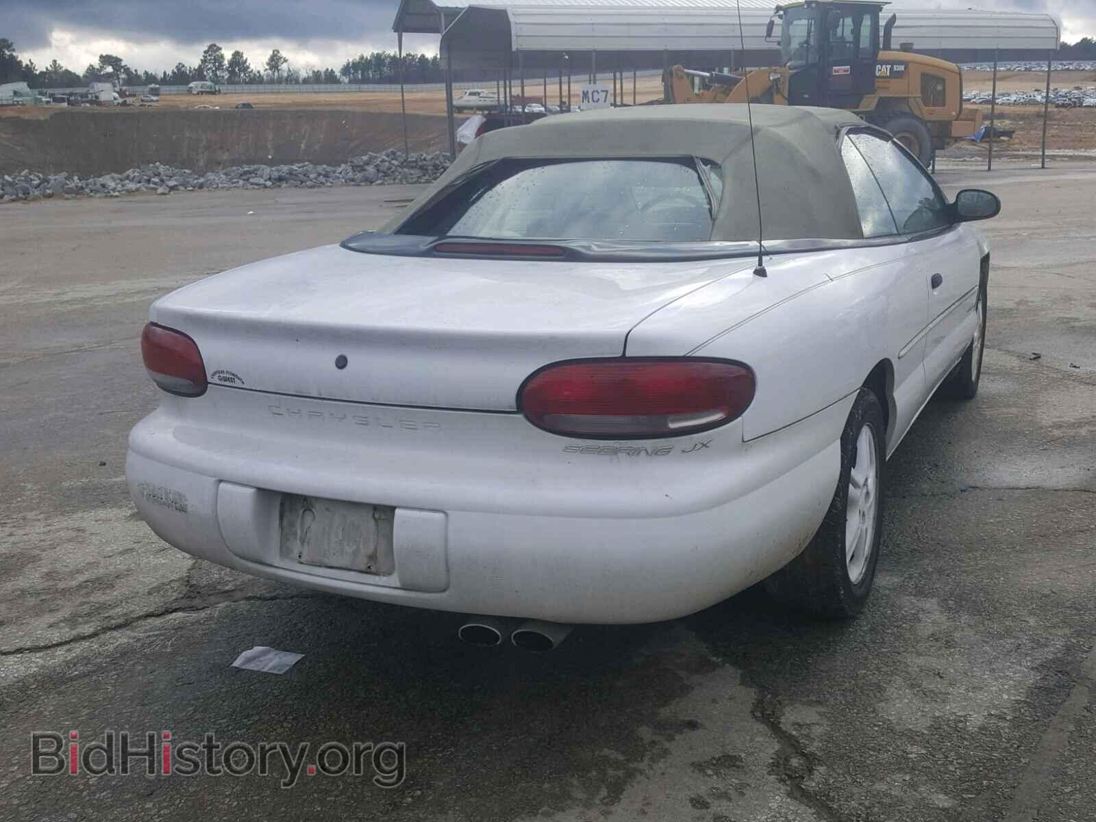 1998 CHRYSLER SEBRING - VIN: 3C3EL45H9WT217355 - Фото 4
