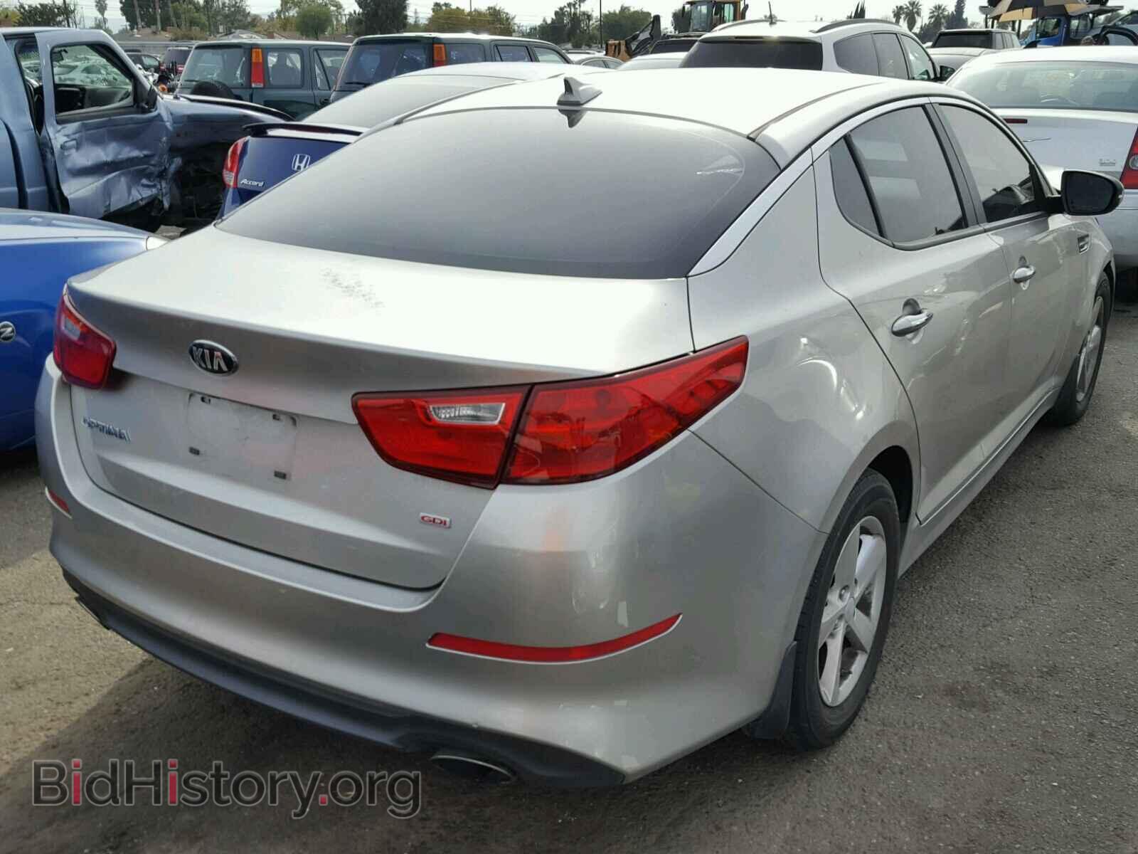 2014 KIA OPTIMA - VIN: KNAGM4A70E5475967 - Фото 4