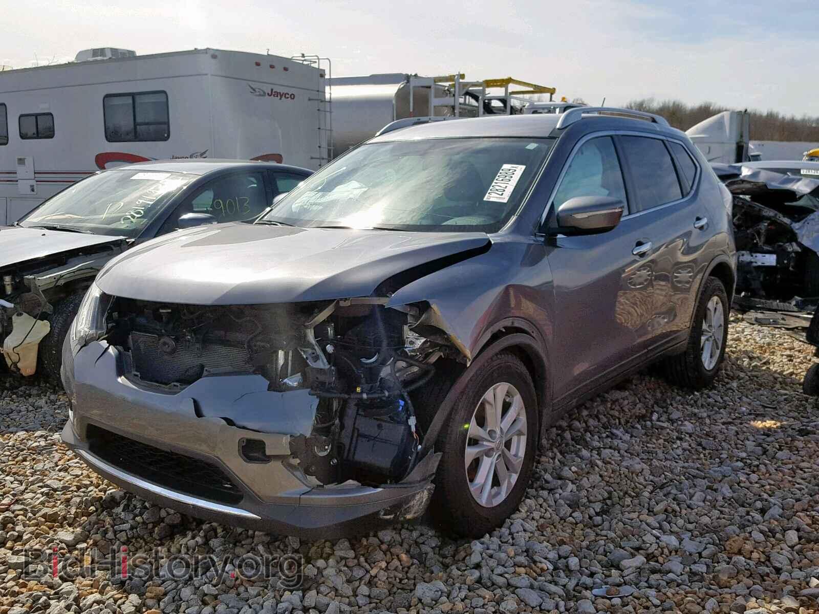2015 NISSAN ROGUE S - VIN: KNMAT2MT0FP583715 - Фото 2