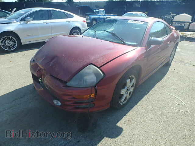 2001 MITSUBISHI ECLIPSE - VIN: 4A3AC84H71E101631 - Фото 2