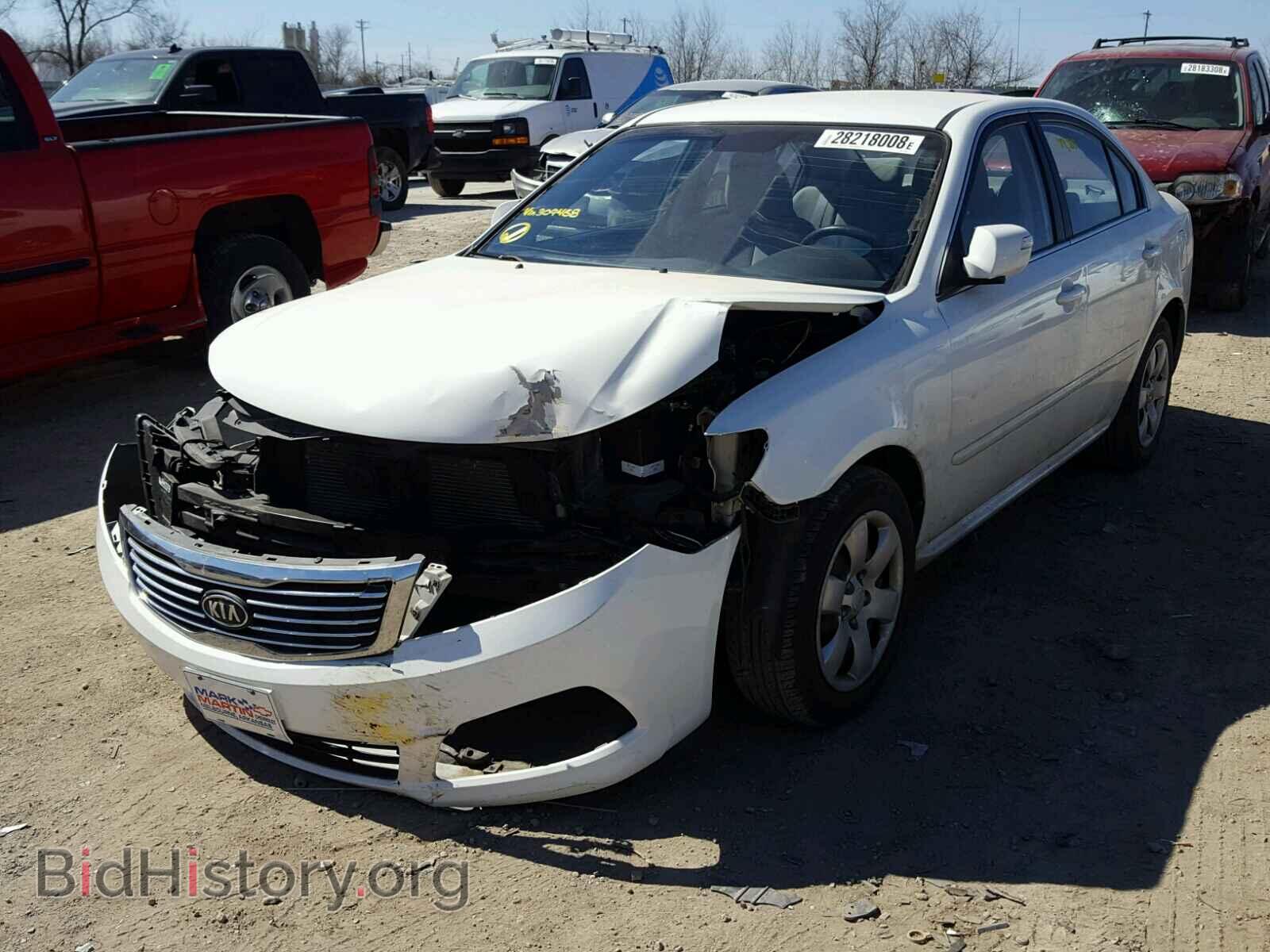2009 KIA OPTIMA - VIN: KNAGE228X95309468 - Фото 2
