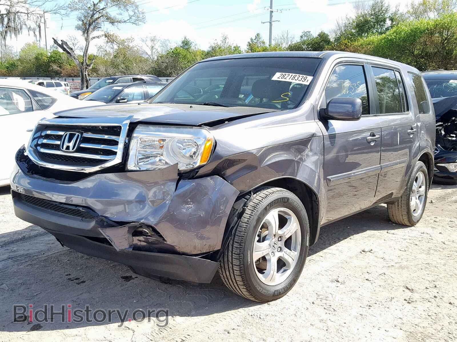 2015 HONDA PILOT EX - VIN: 5FNYF3H47FB030973 - Фото 2