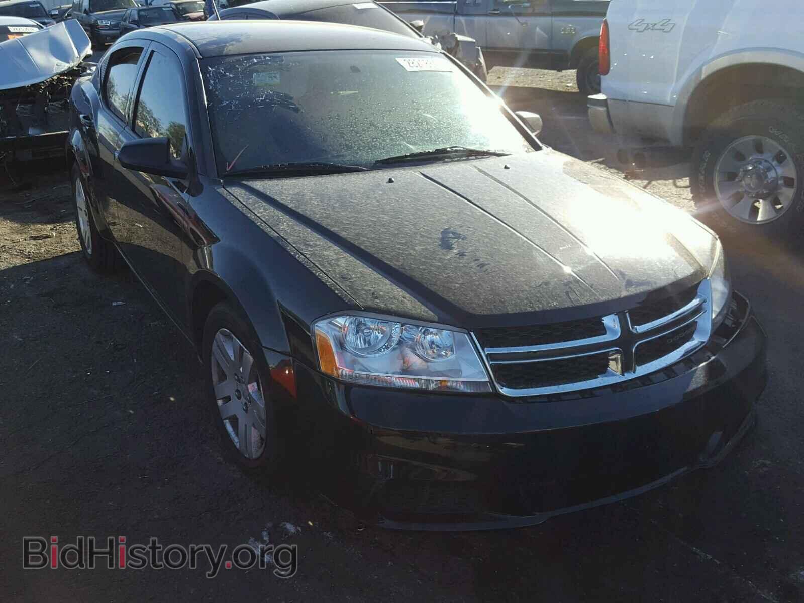 Фотография 1C3CDZAB4EN104379 - DODGE AVENGER 2014