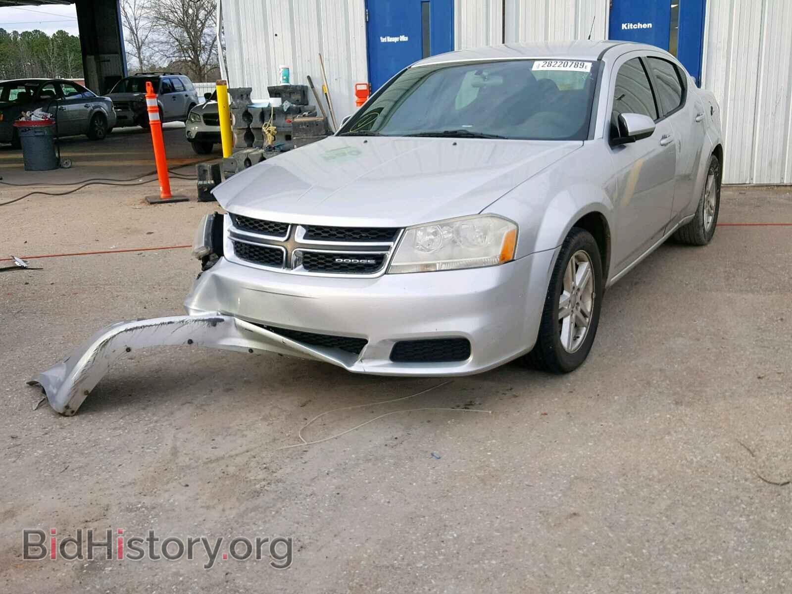 2011 DODGE AVENGER - VIN: 1B3BD1FBXBN528230 - Фото 2