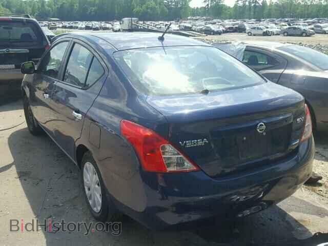 2012 NISSAN VERSA - VIN: 3N1CN7AP0CL906744 - Фото 3
