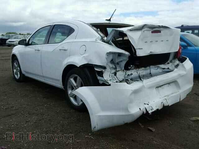 2013 DODGE AVENGER - VIN: 1C3CDZAB7DN536642 - Фото 3