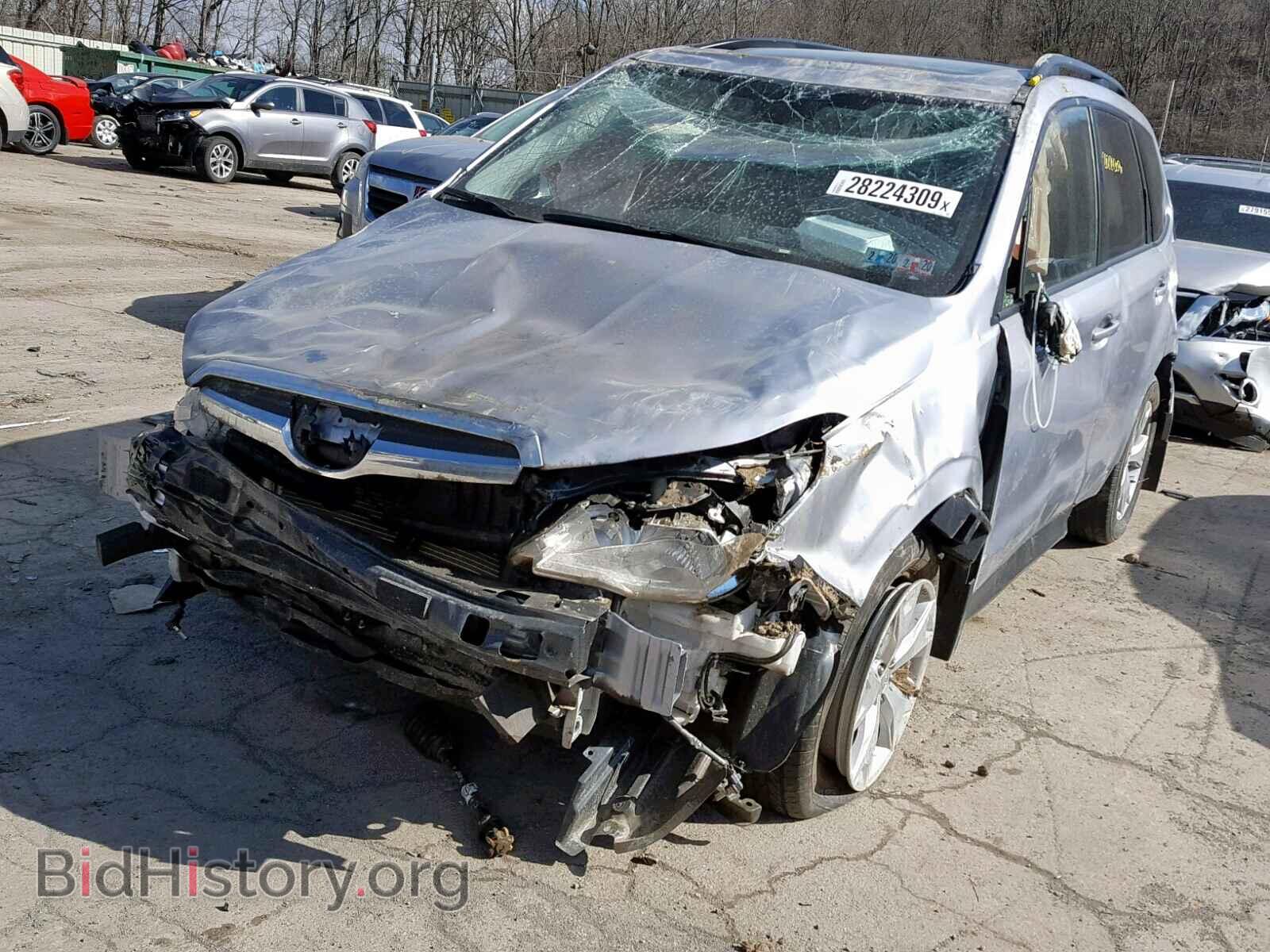 2016 SUBARU FORESTER - VIN: JF2SJAFCXGH472104 - Фото 2