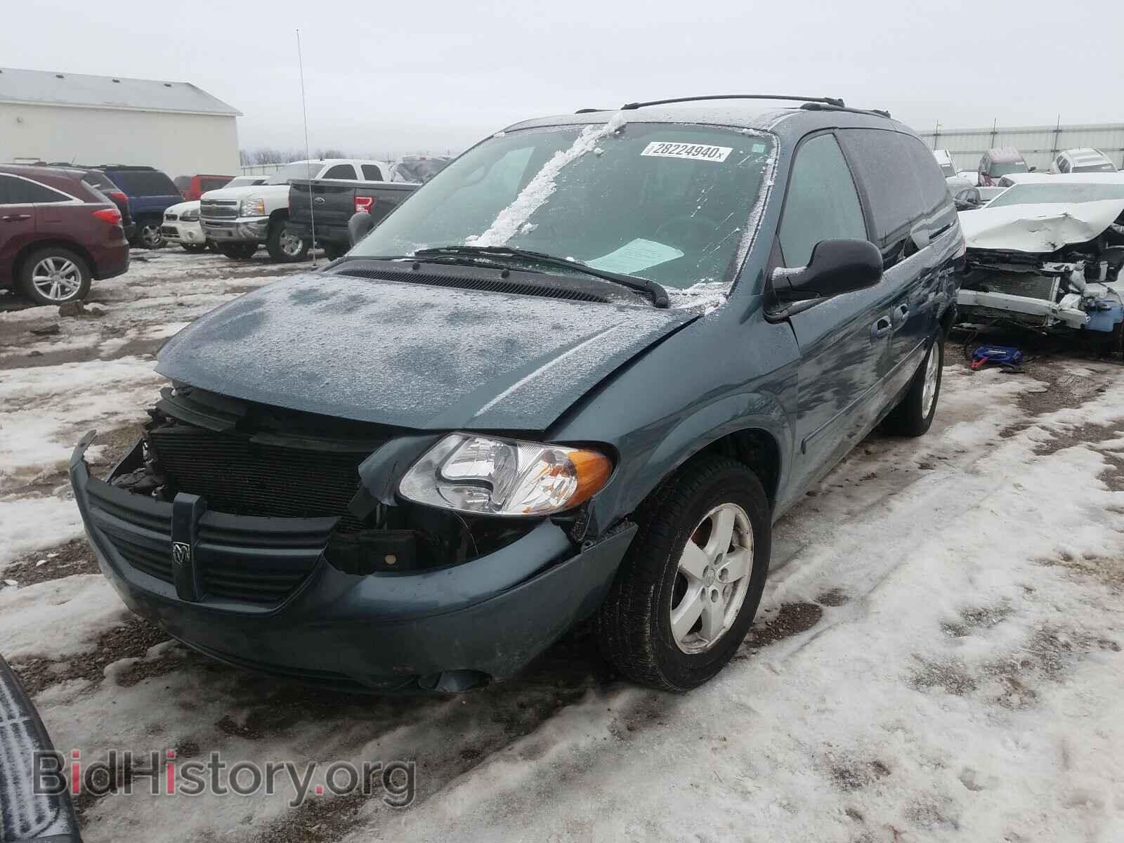 2007 DODGE CARAVAN - VIN: 2D4GP44L77R277401 - Фото 2
