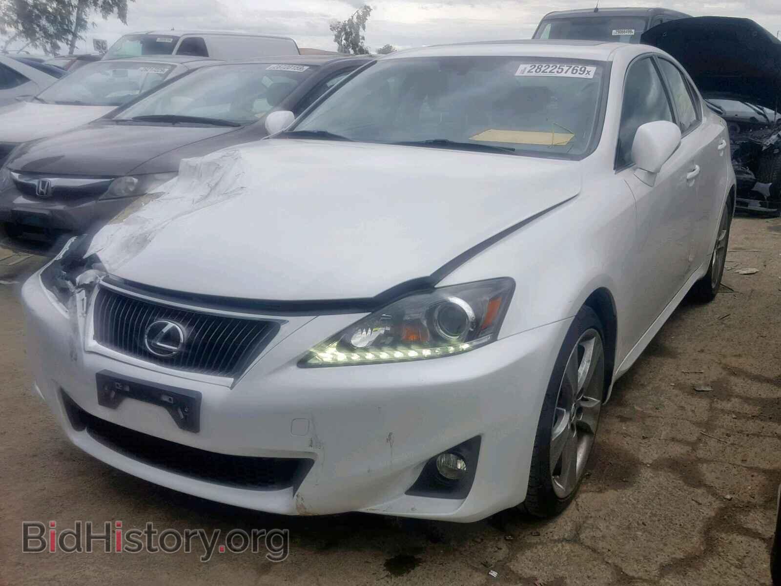 2012 LEXUS IS 250 - VIN: JTHBF5C21C5167829 - Фото 2