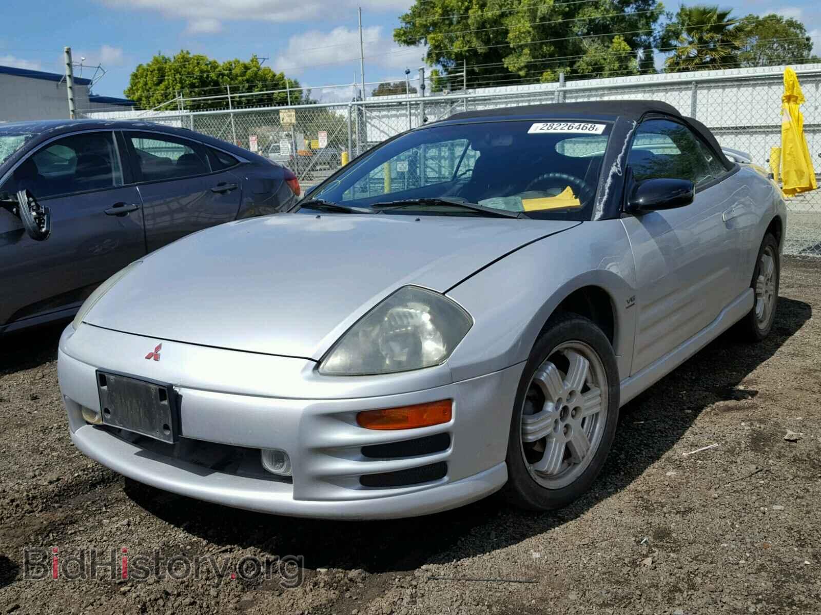 2001 MITSUBISHI ECLIPSE - VIN: 4A3AE85H91E099857 - Photo 2