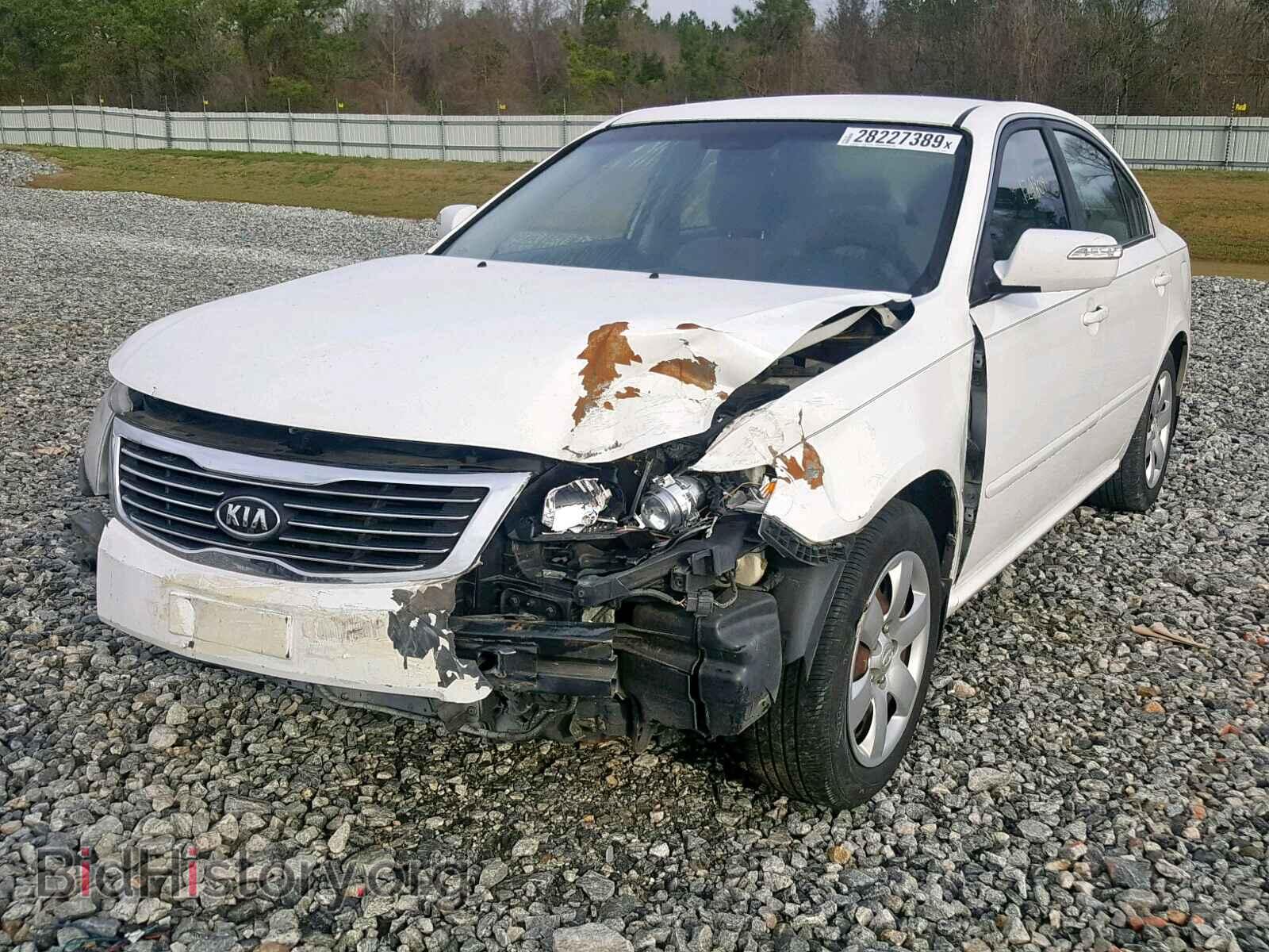 2009 KIA OPTIMA - VIN: KNAGE228X95367645 - Фото 2
