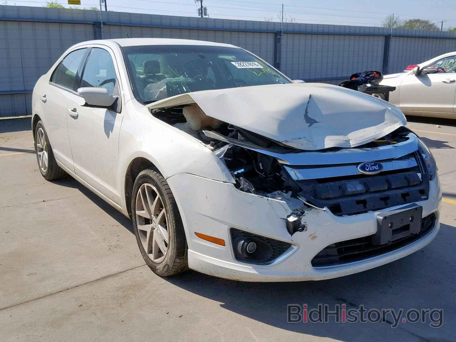 Photo 3FAHP0JA0CR355010 - FORD FUSION SEL 2012