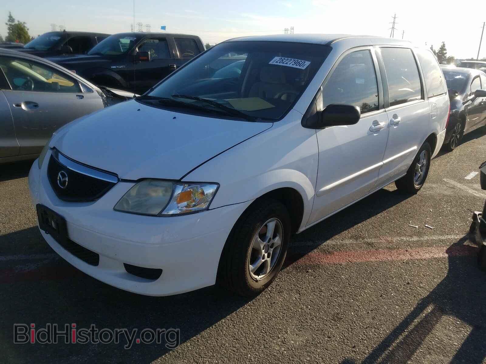 2002 MAZDA MPV - VIN: JM3LW28A220333945 - Фото 2