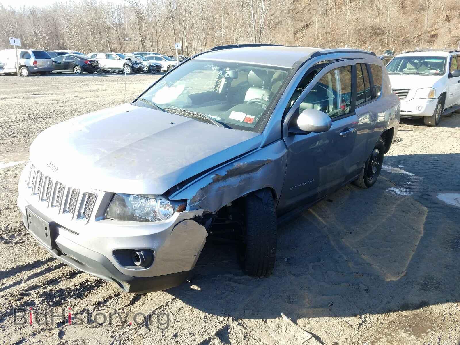 2016 JEEP COMPASS - VIN: 1C4NJDEBXGD619132 - Фото 2
