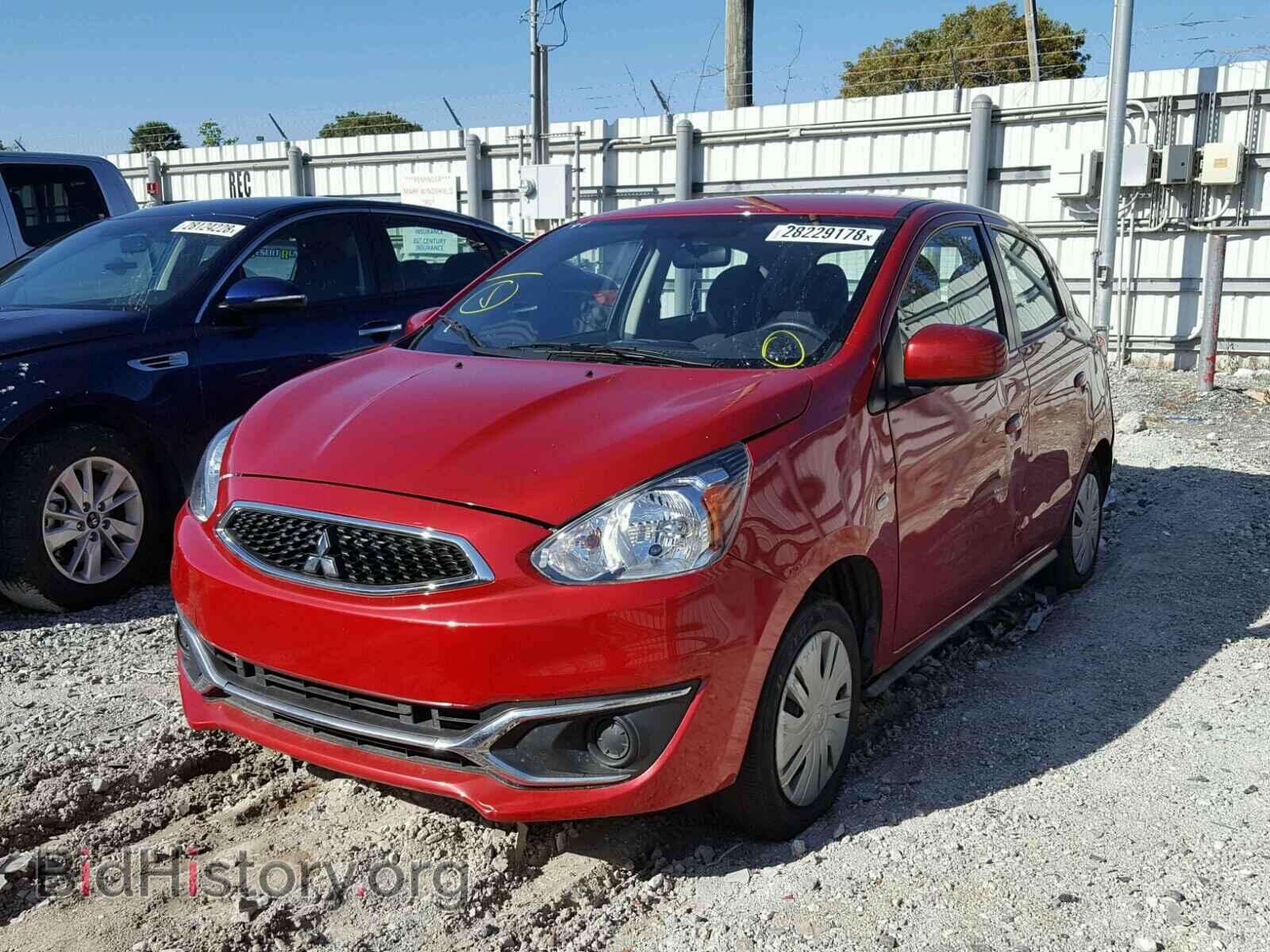 2017 MITSUBISHI MIRAGE - VIN: ML32A3HJ7HH006673 - Фото 2