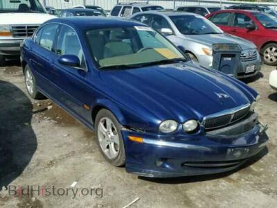 2002 Jaguar X-TYPE X-Type 3.0, синий — VIN SAJEA51C12WC19885, Copart