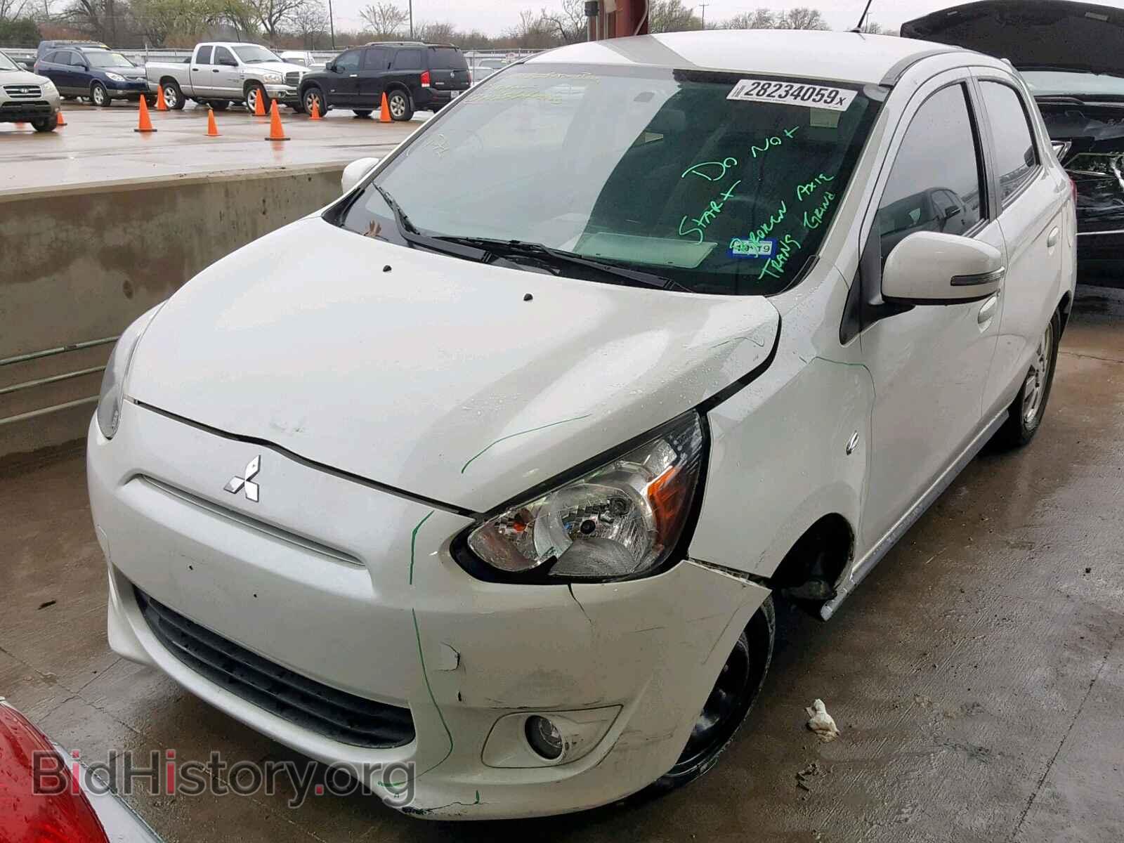 2015 MITSUBISHI MIRAGE - VIN: ML32A4HJ7FH048280 - Фото 2