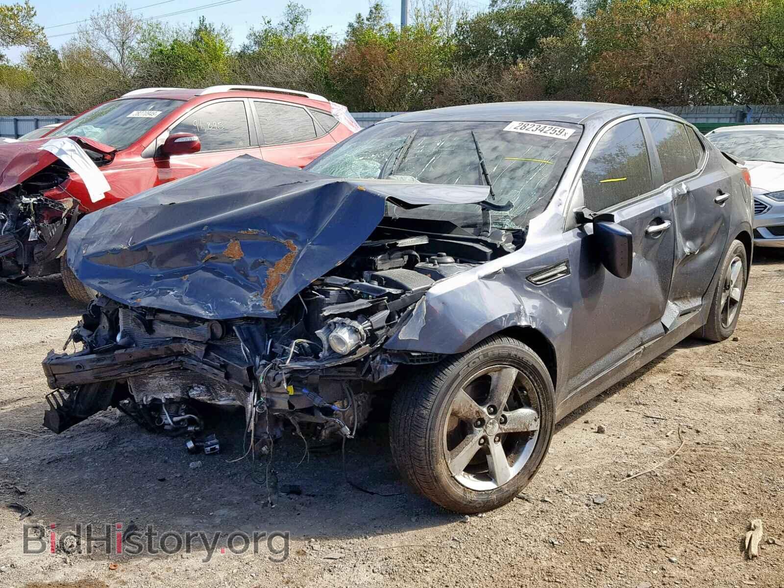 2015 KIA OPTIMA - VIN: KNAGM4A71F5592989 - Фото 2