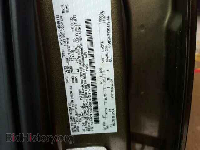 2013 FORD ESCAPE - VIN: 1FMCU9G98DUD25709 - Фото 10