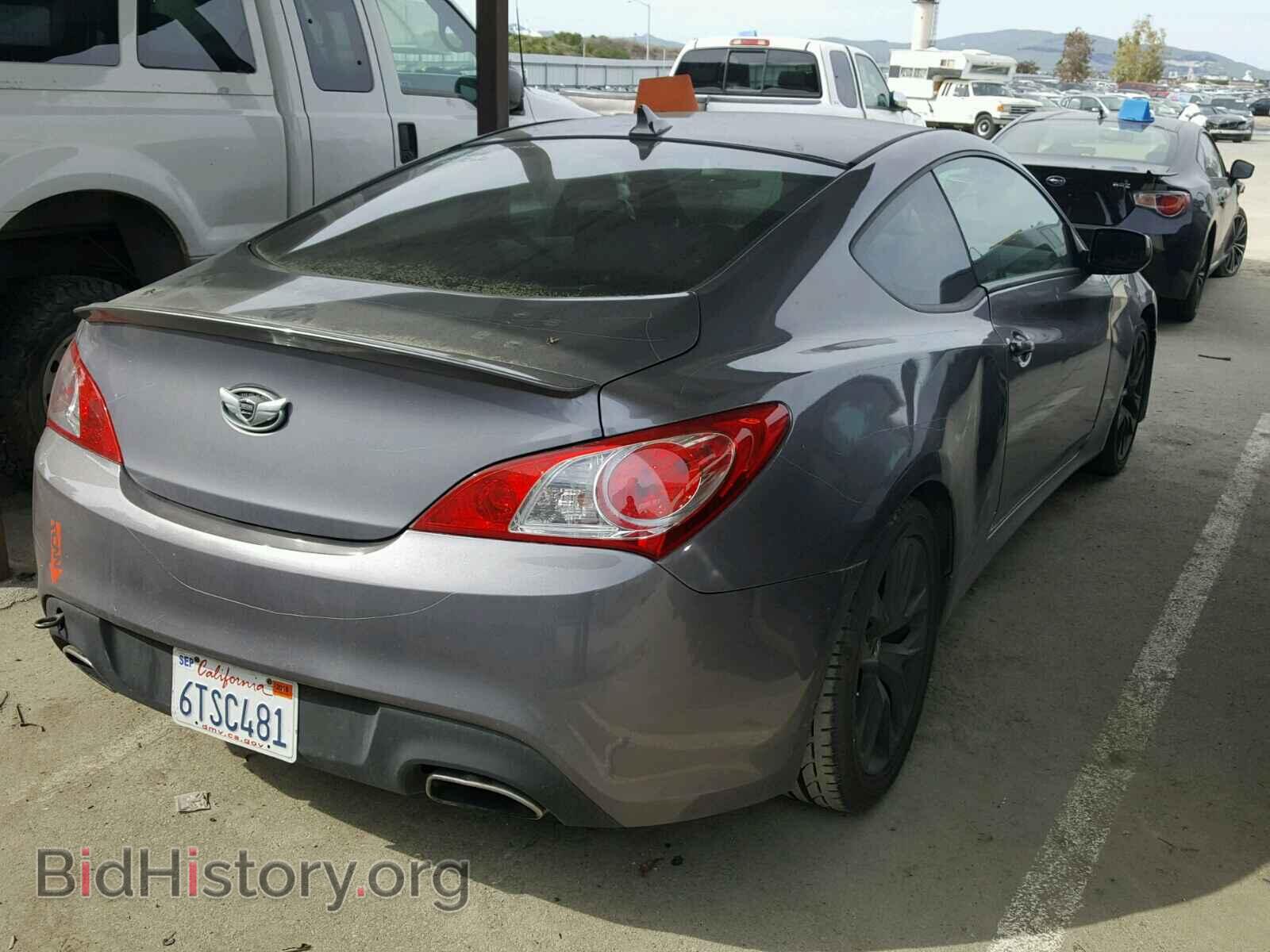 2012 HYUNDAI GENESIS - VIN: KMHHT6KD6CU070155 - Фото 4