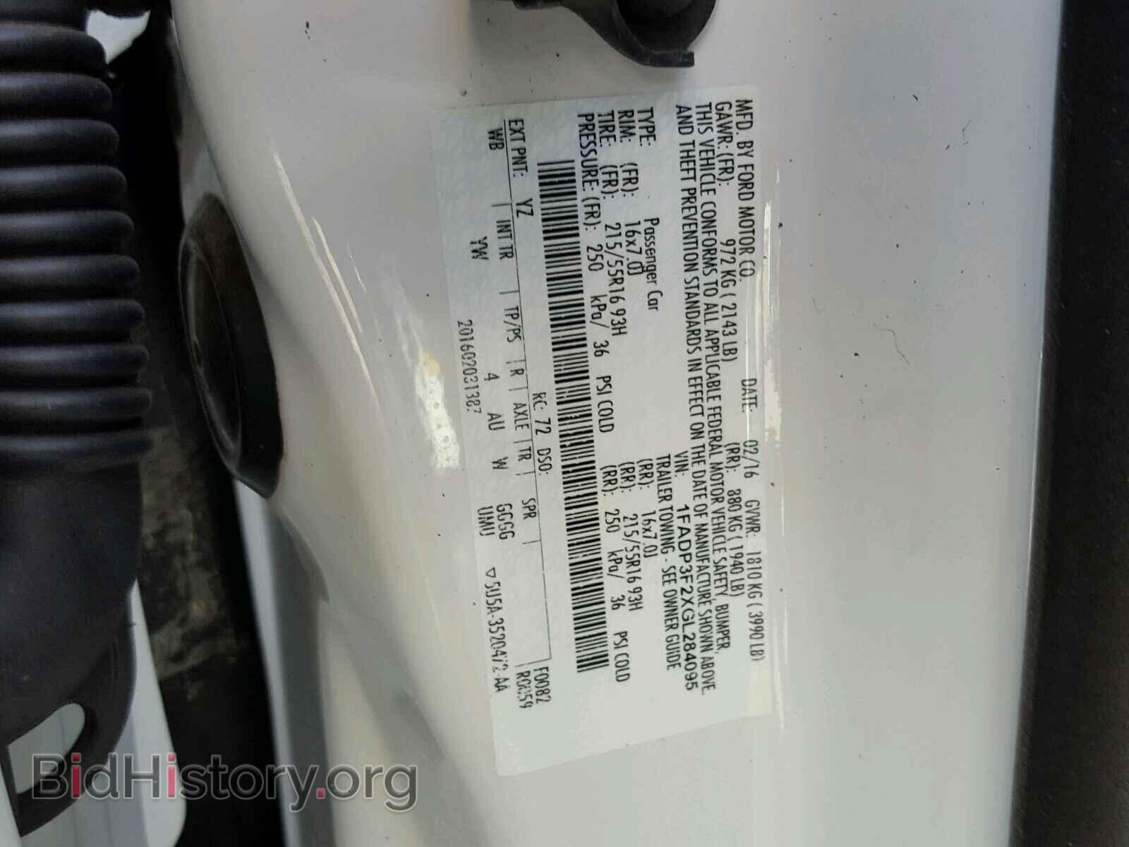 2016 FORD FOCUS - VIN: 1FADP3F2XGL284095 - Photo 10