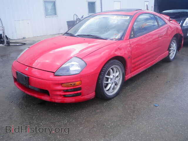 2002 MITSUBISHI ECLIPSE - VIN: 4A3AC54H82E053654 - Фото 2