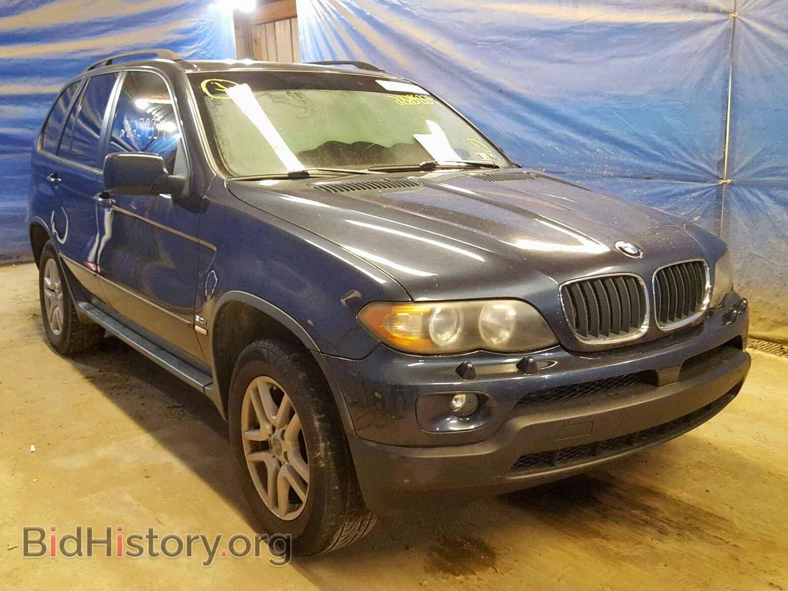 Photo 5UXFA13596LY32589 - BMW X5 2006