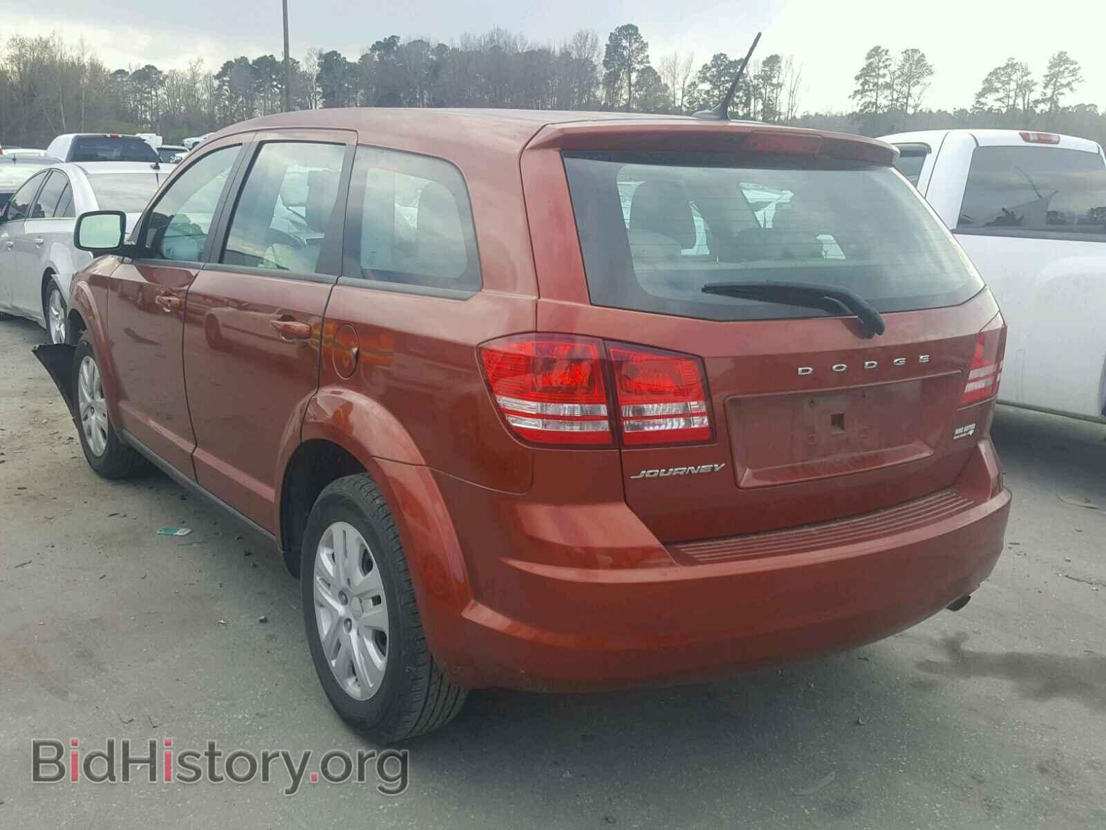 2014 DODGE JOURNEY - VIN: 3C4PDCAB4ET237363 - Фото 3