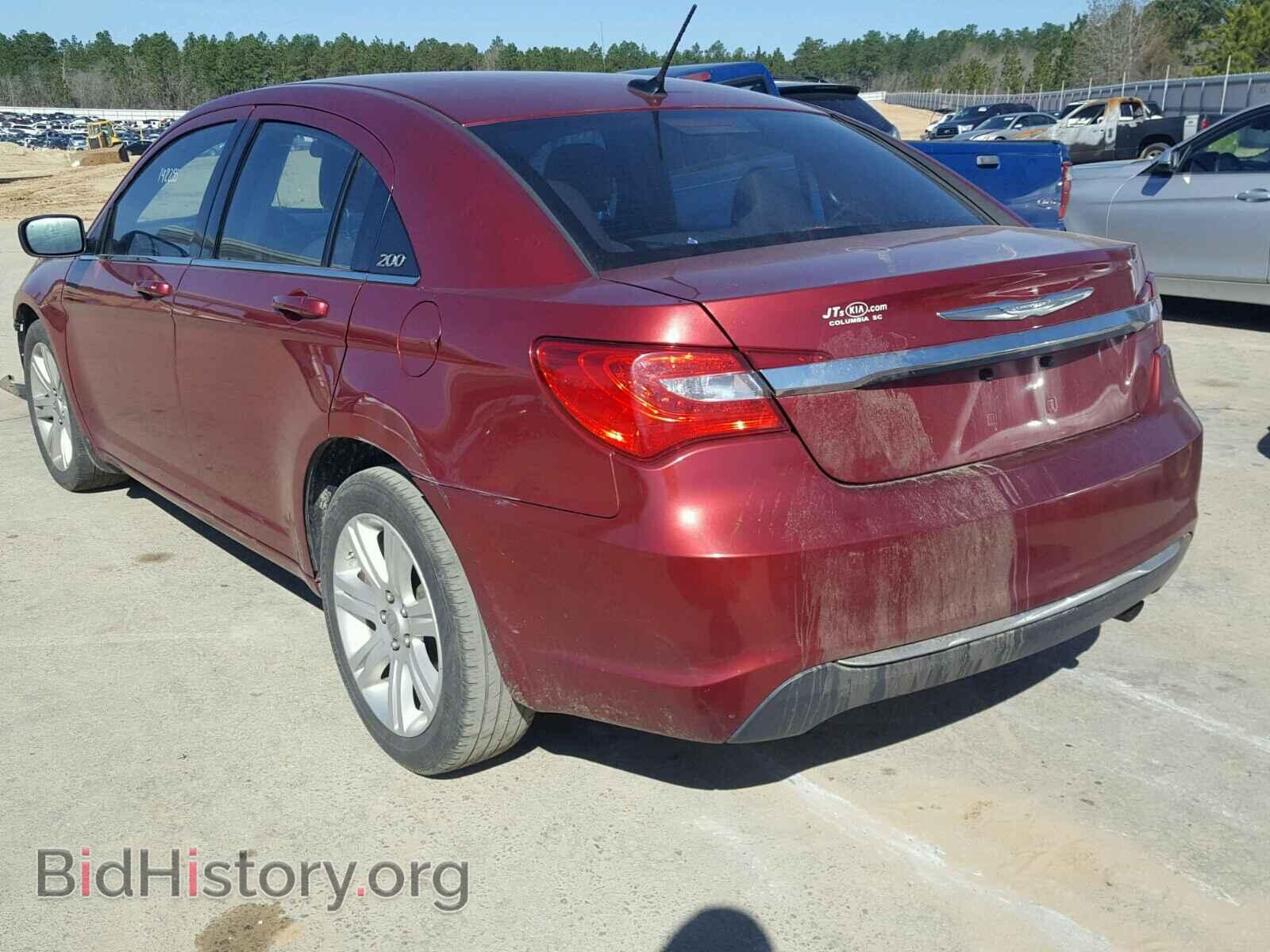 2013 CHRYSLER 200 - VIN: 1C3CCBABXDN698596 - Фото 3