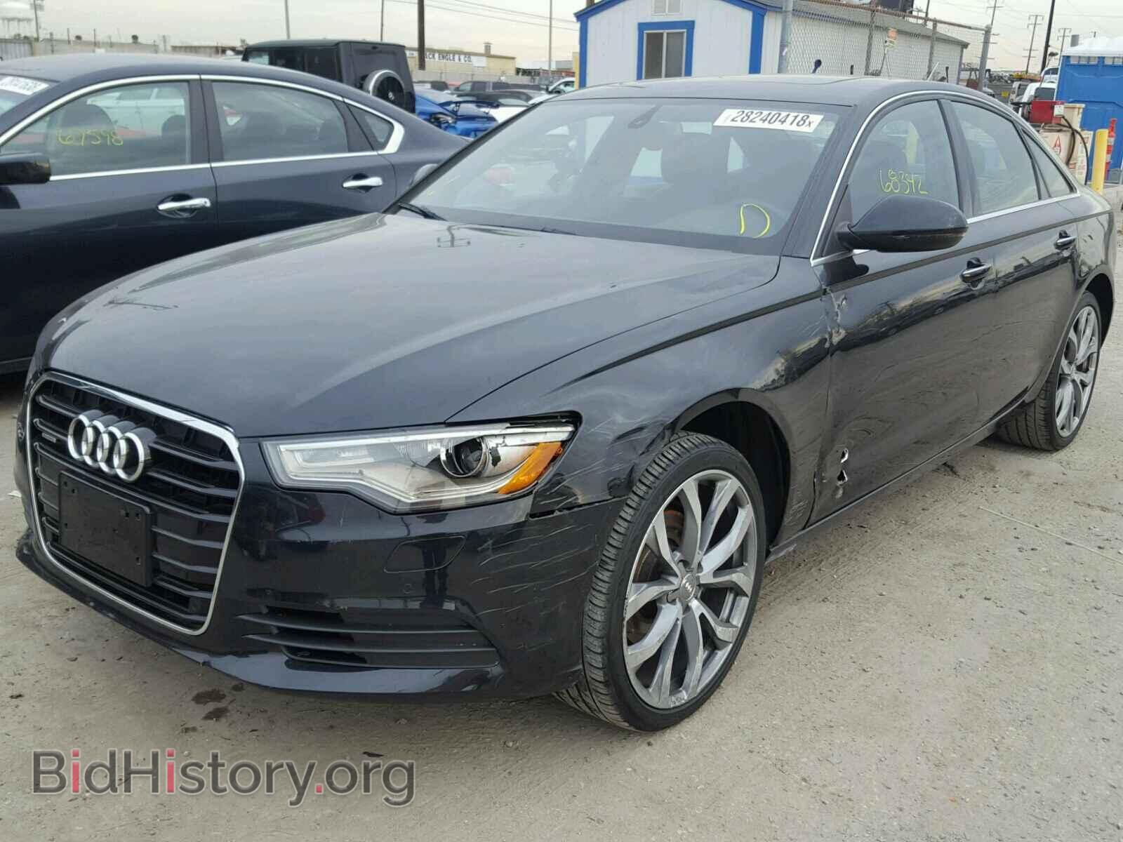 2013 AUDI A6 - VIN: WAUGFAFC9DN079405 - Photo 2