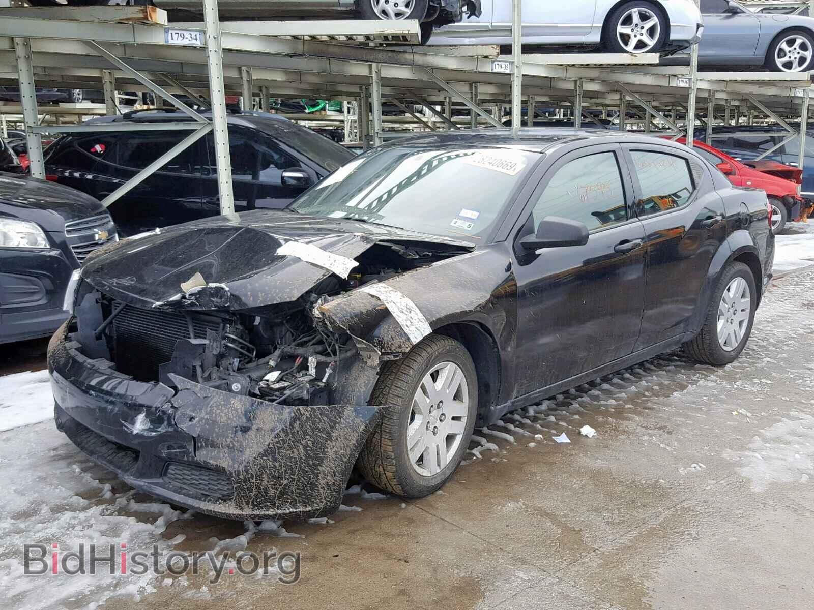 2013 DODGE AVENGER - VIN: 1C3CDZAB6DN657470 - Фото 2