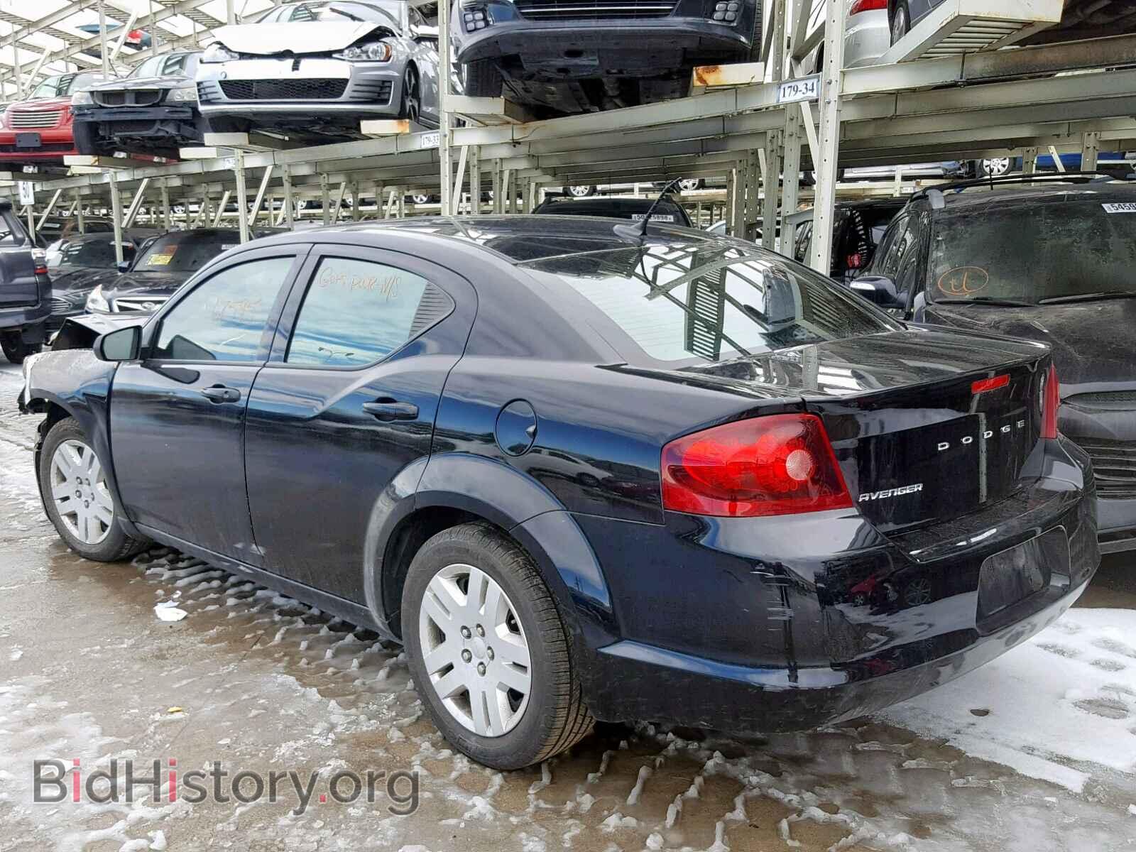 2013 DODGE AVENGER - VIN: 1C3CDZAB6DN657470 - Фото 3