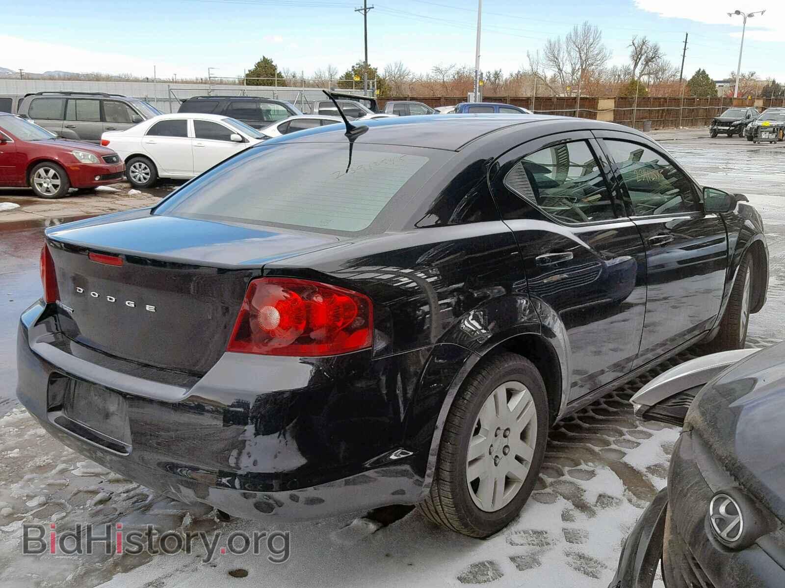 2013 DODGE AVENGER - VIN: 1C3CDZAB6DN657470 - Фото 4