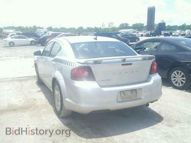 2011 DODGE AVENGER - VIN: 1B3BD4FB3BN587718 - Фото 3