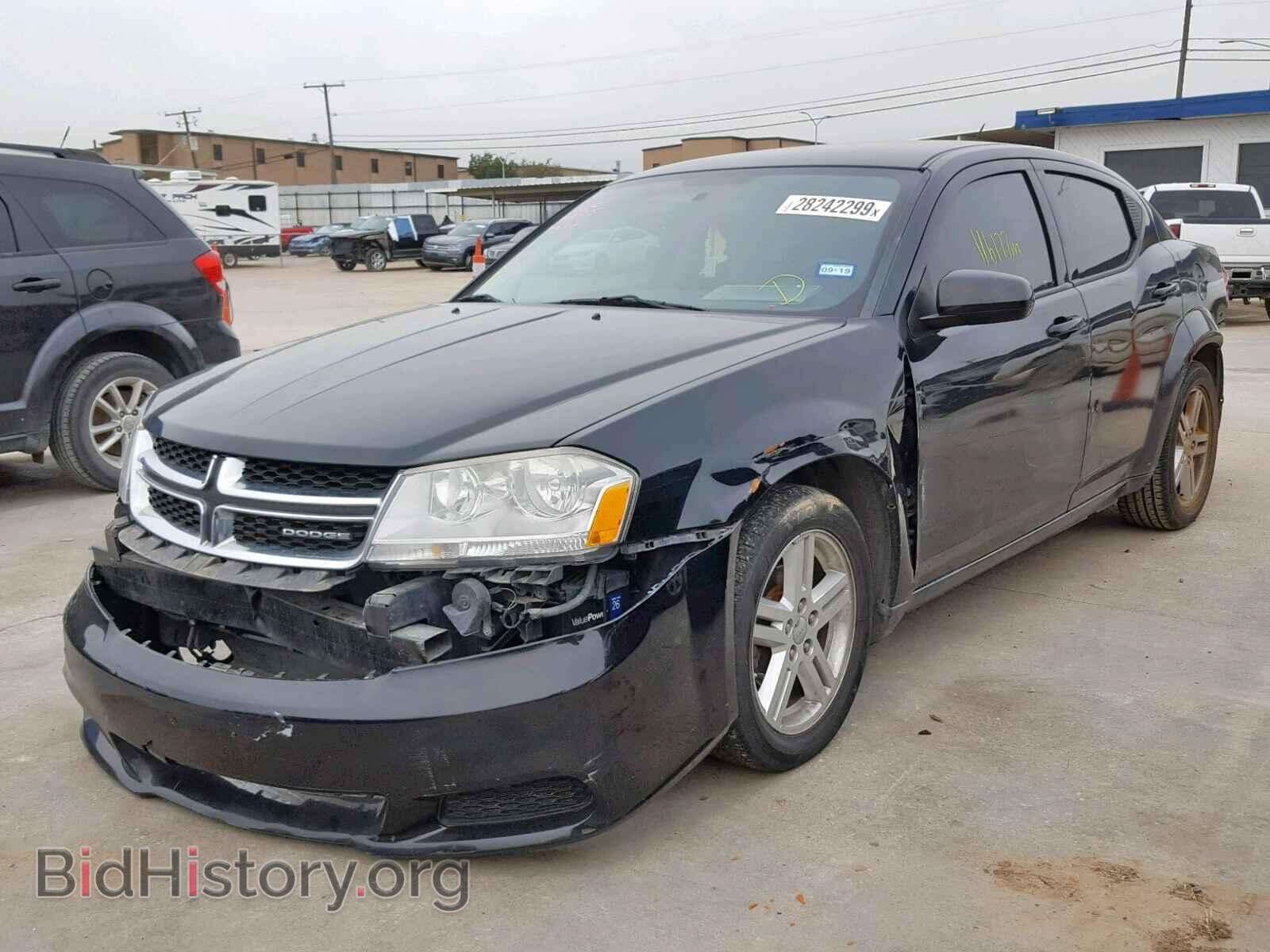 2011 DODGE AVENGER - VIN: 1B3BD1FB7BN564957 - Фото 2