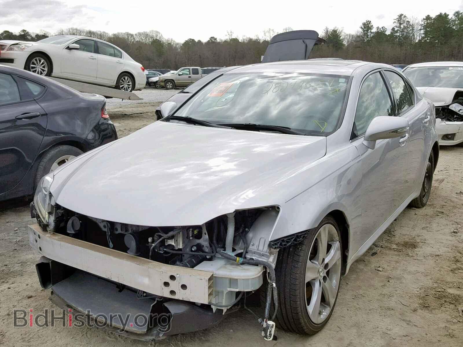 2011 LEXUS IS 250 - VIN: JTHBF5C25B5142768 - Фото 2