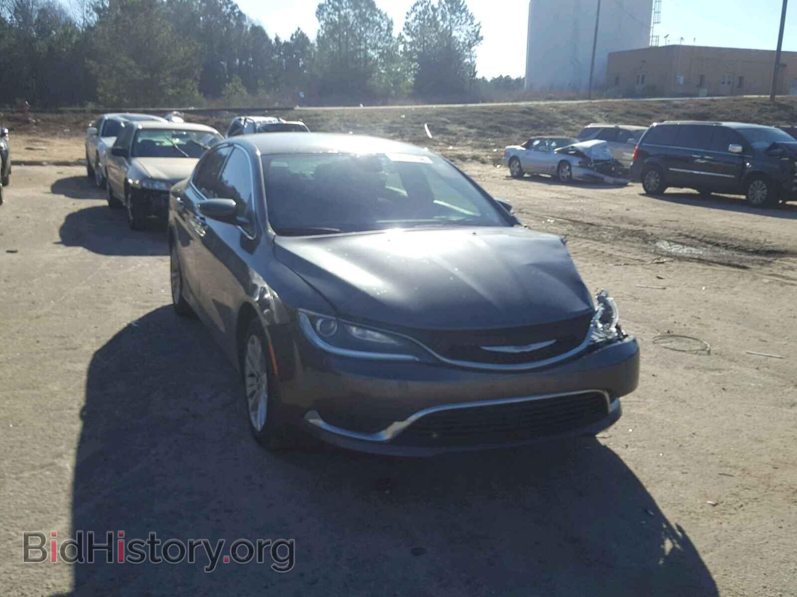 Фотография 1C3CCCAB2GN152191 - CHRYSLER 200 2016