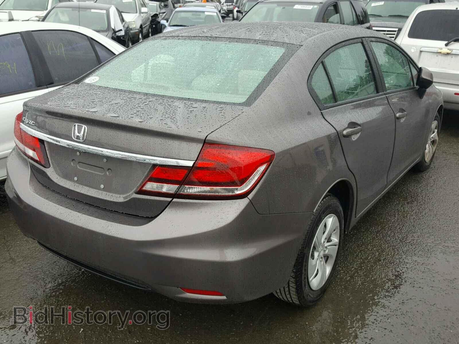 2013 HONDA CIVIC - VIN: 19XFB2F56DE279552 - Фото 4