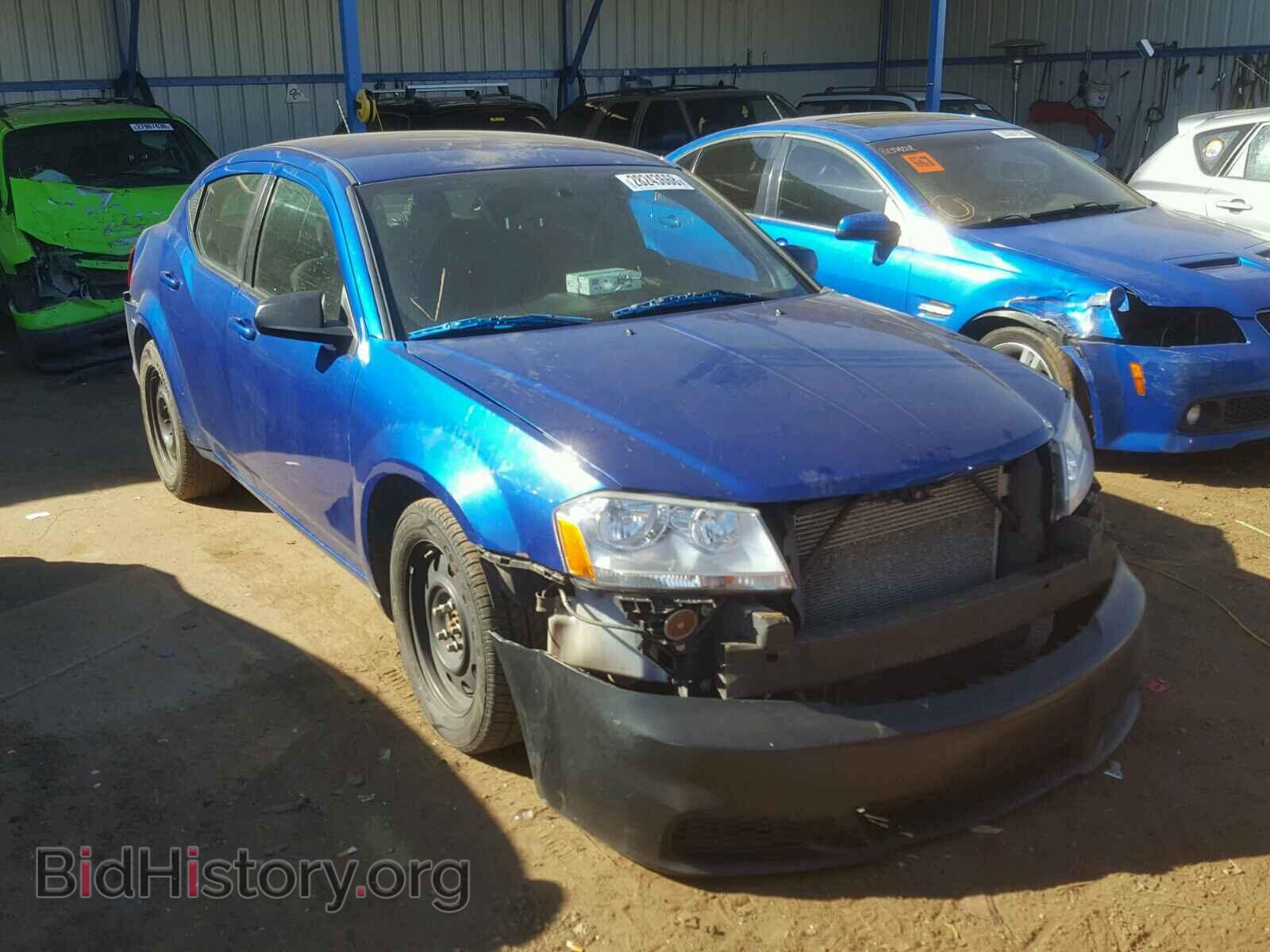 Фотография 1C3CDZAG4DN747714 - DODGE AVENGER 2013