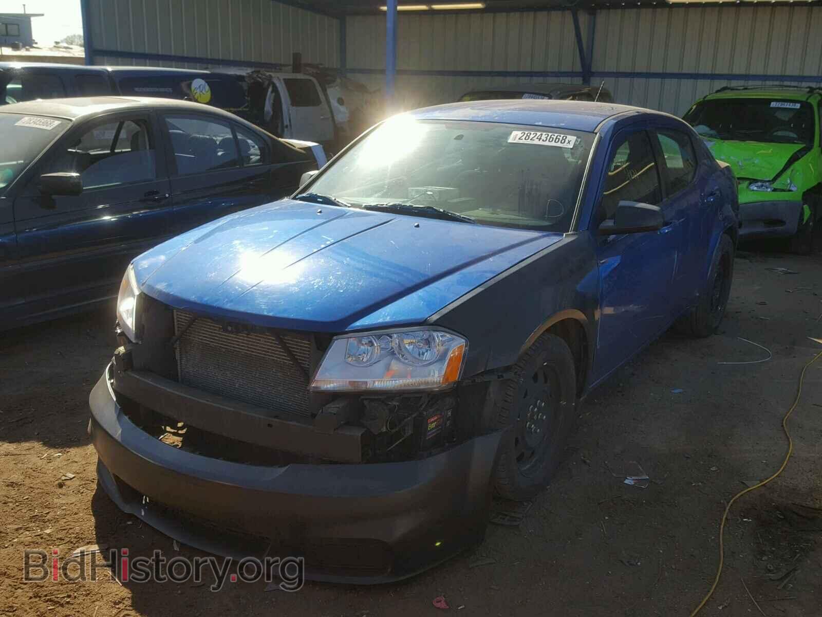 2013 DODGE AVENGER - VIN: 1C3CDZAG4DN747714 - Photo 2