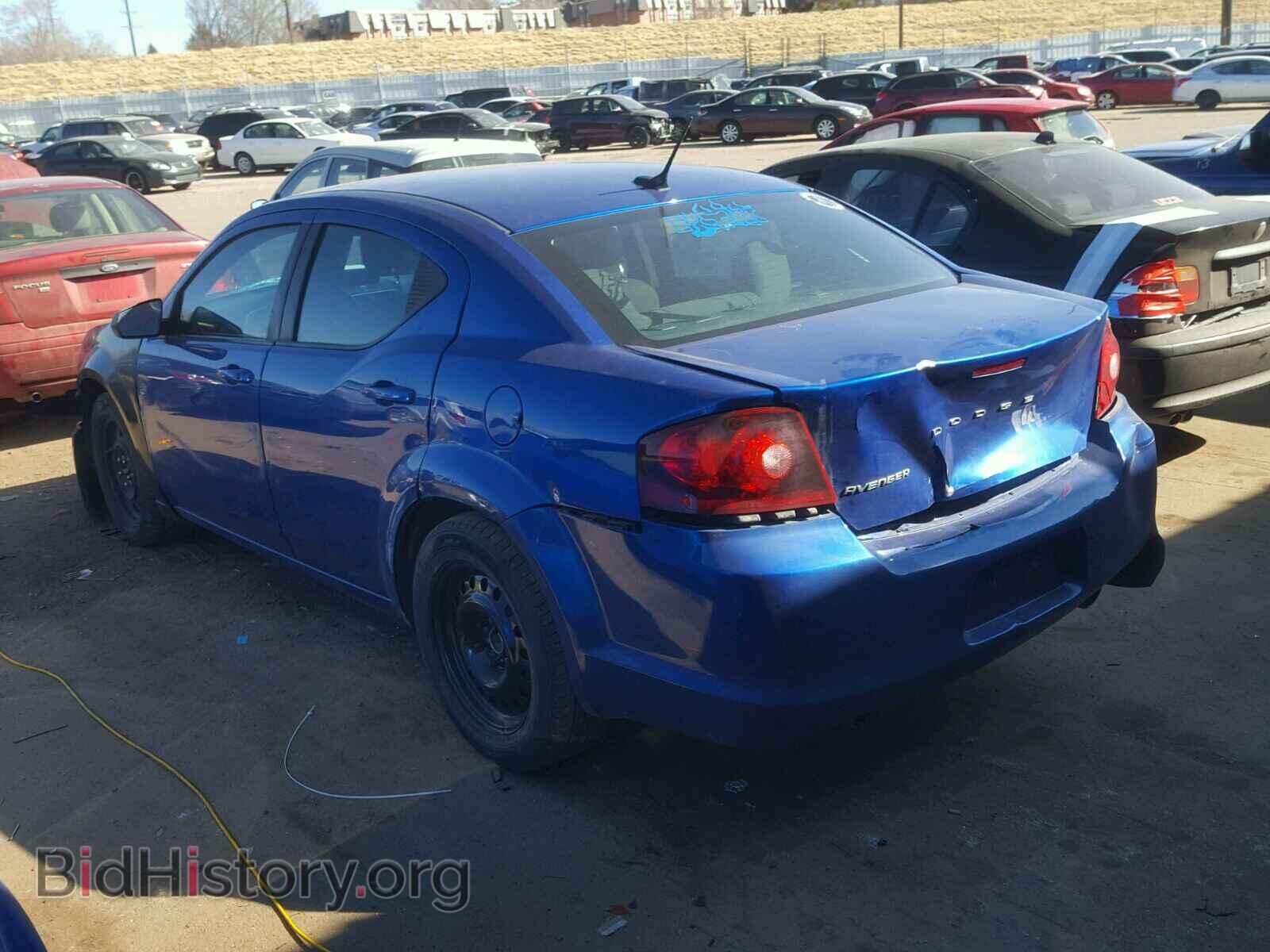 2013 DODGE AVENGER - VIN: 1C3CDZAG4DN747714 - Photo 3