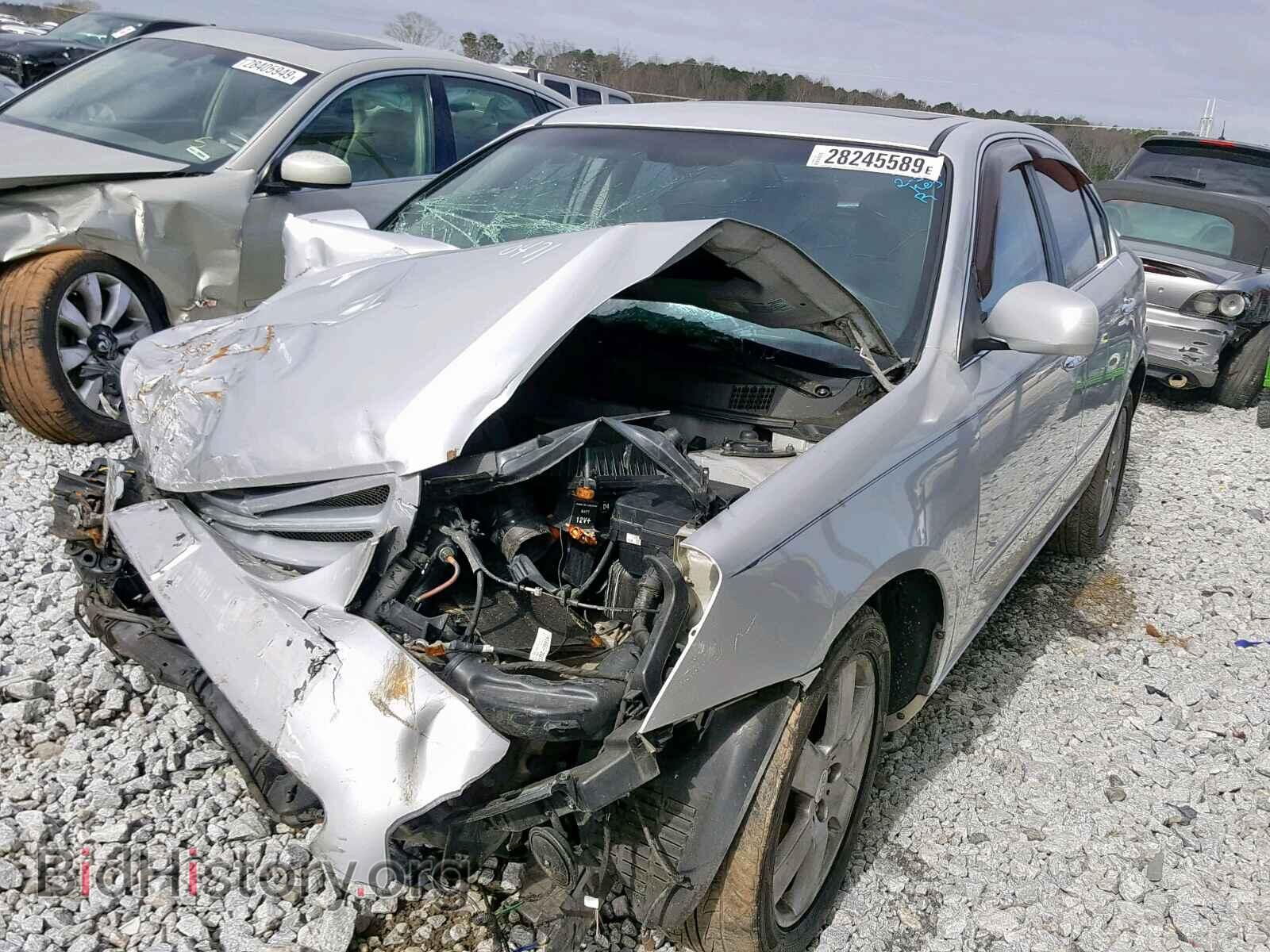 2007 KIA OPTIMA - VIN: KNAGE123775140991 - Фото 2
