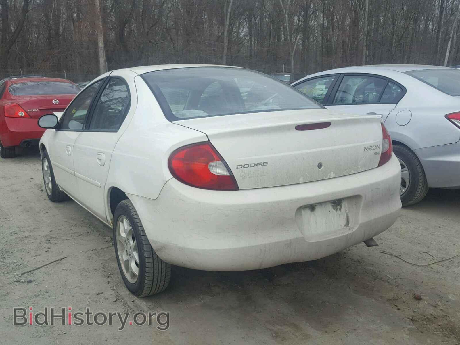 2002 DODGE NEON - VIN: 1B3ES46C62D552768 - Фото 3