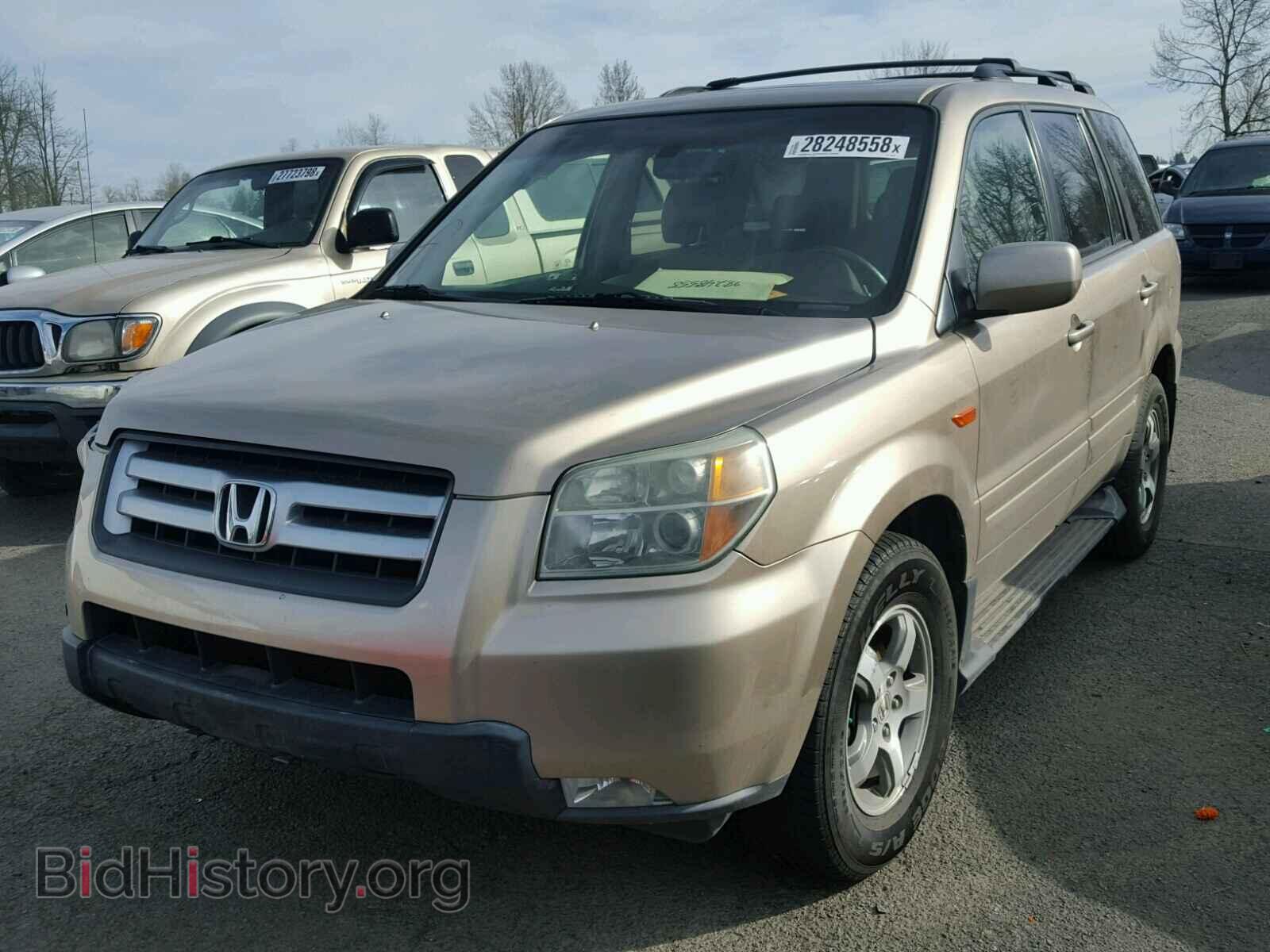 2006 HONDA PILOT - VIN: 5FNYF18586B008123 - Фото 2