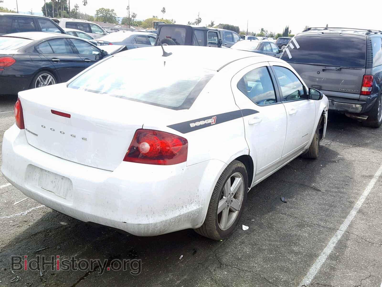 2013 DODGE AVENGER - VIN: 1C3CDZAB3DN741407 - Фото 4