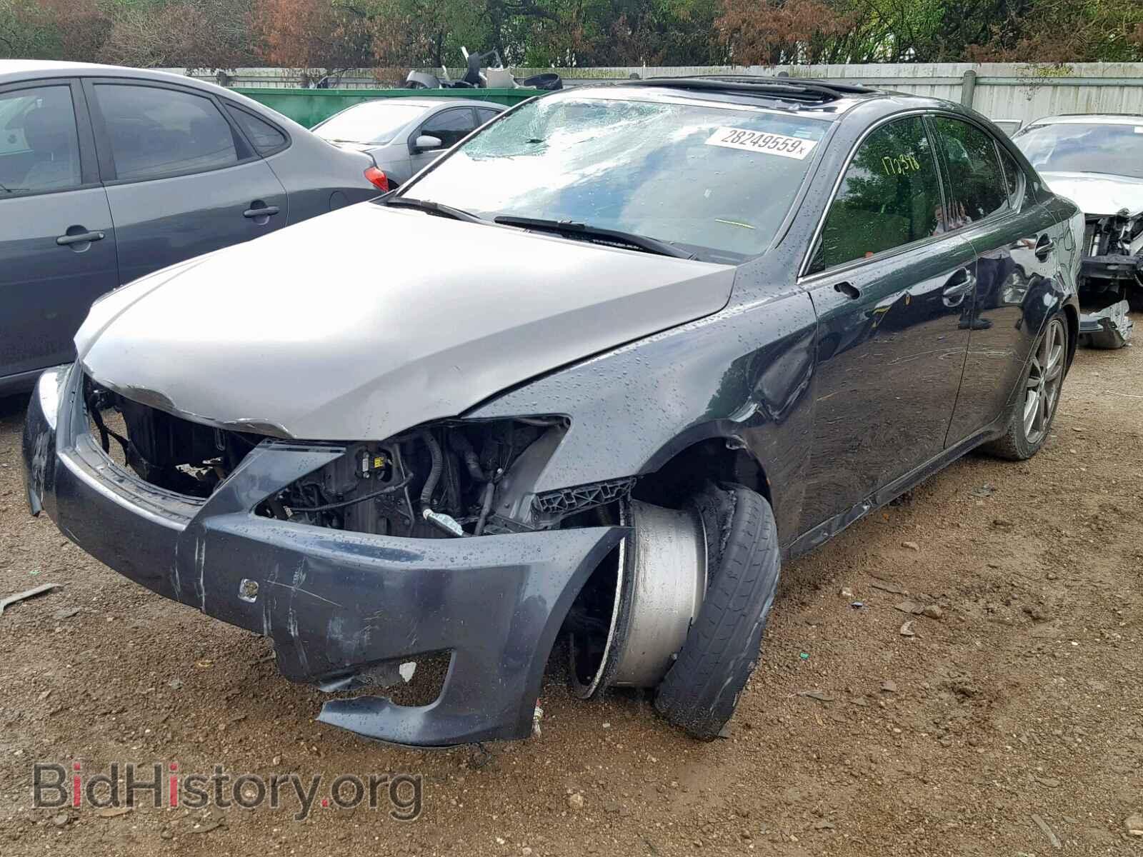 2008 LEXUS IS - VIN: JTHBE262185019667 - Фото 2