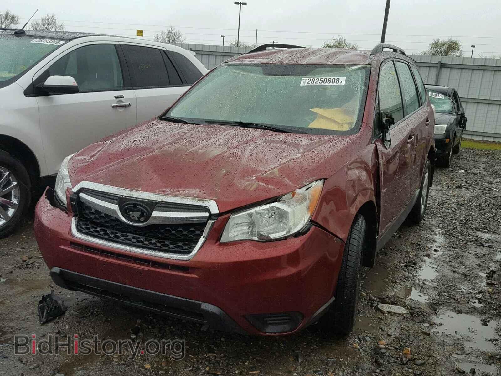 2016 SUBARU FORESTER - VIN: JF2SJABCXGH527768 - Фото 2
