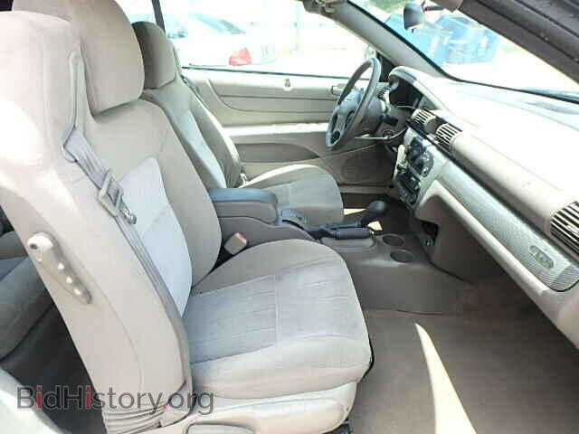 2006 CHRYSLER SEBRING - VIN: 1C3EL75R26N136014 - Фото 5