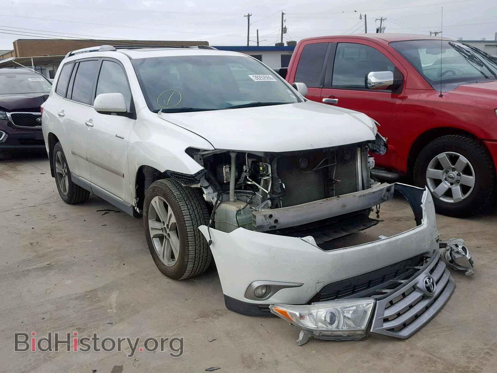 Фотография 5TDYK3EH6CS088003 - TOYOTA HIGHLANDER 2012