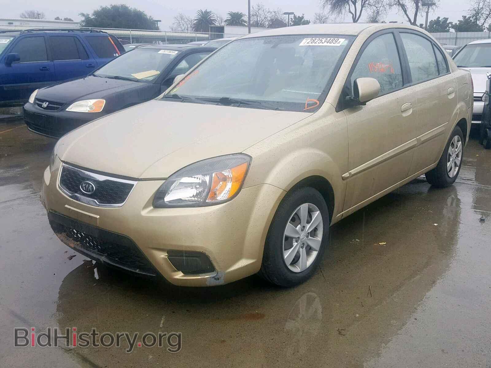 2011 KIA RIO BASE - VIN: KNADH4A35B6747777 - Фото 2